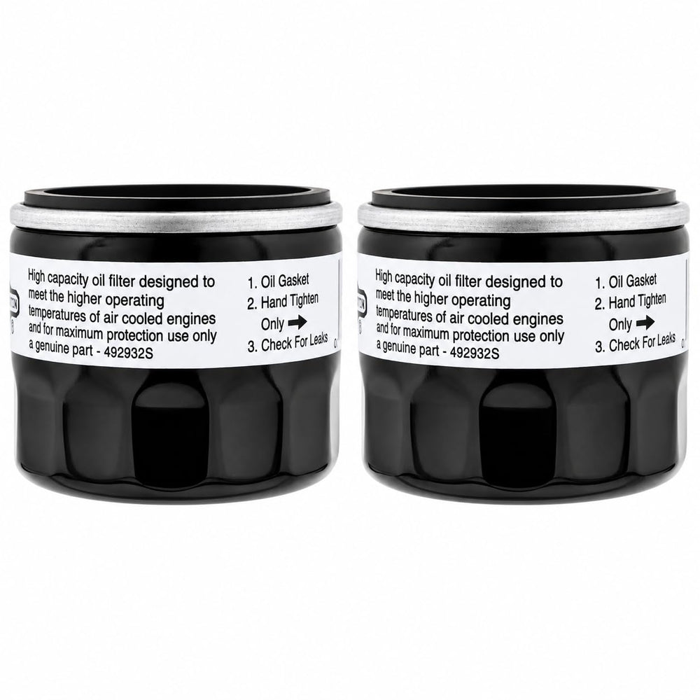 Briggs & Stratton Oil Filter 492932 installed