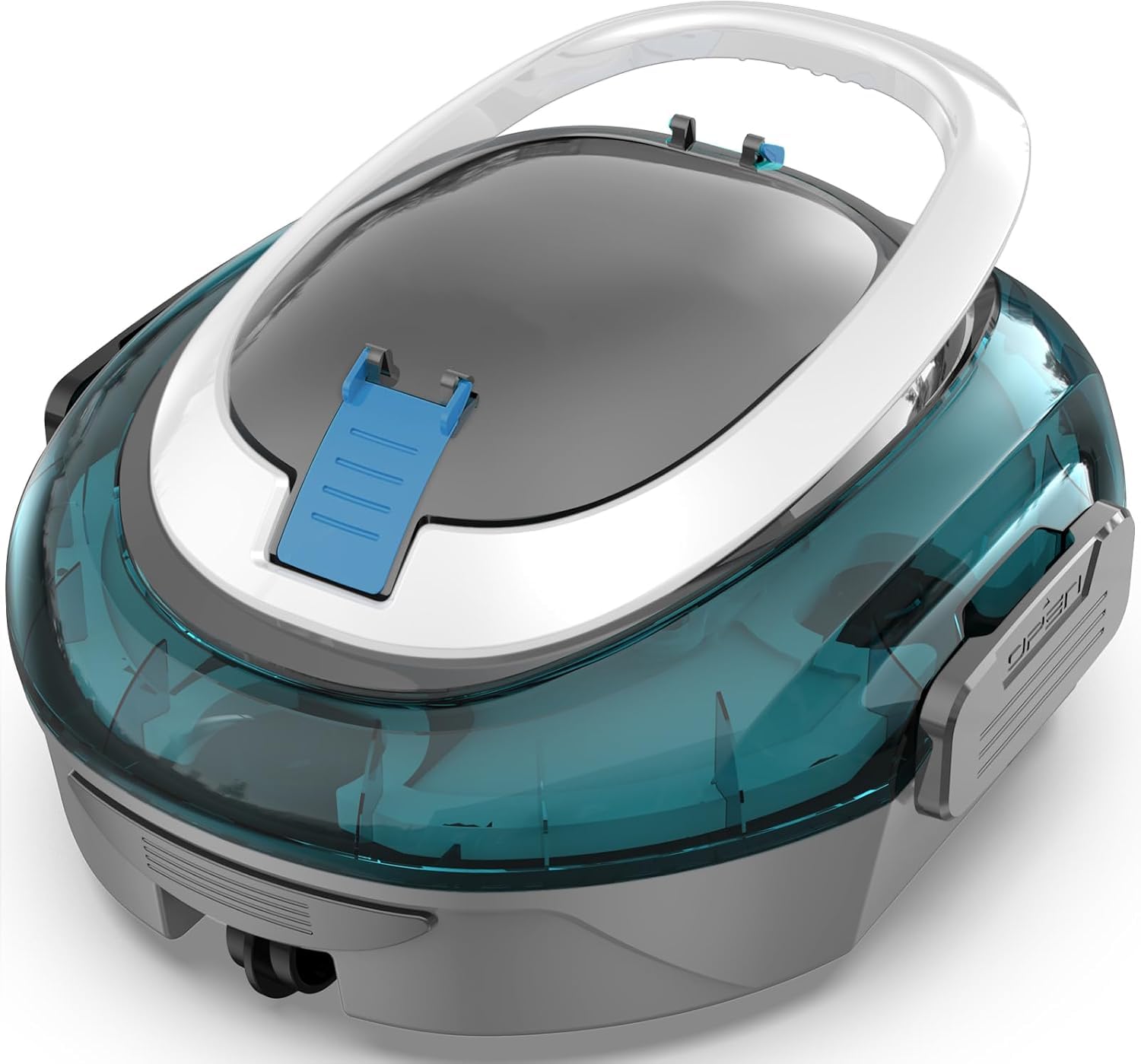 BRINBO S2 Automatic Pool Cleaning Robot in Slate Teal front view