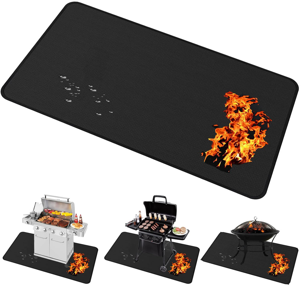 Brinman Large Under Grill Mat 40x65 inch front view