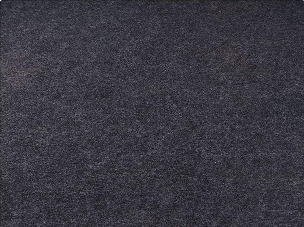 Brinman Under Grill Mat 36x30 inch dark gray front view