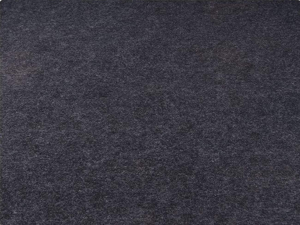 Brinman Under Grill Mat 36x30 inch dark gray front view