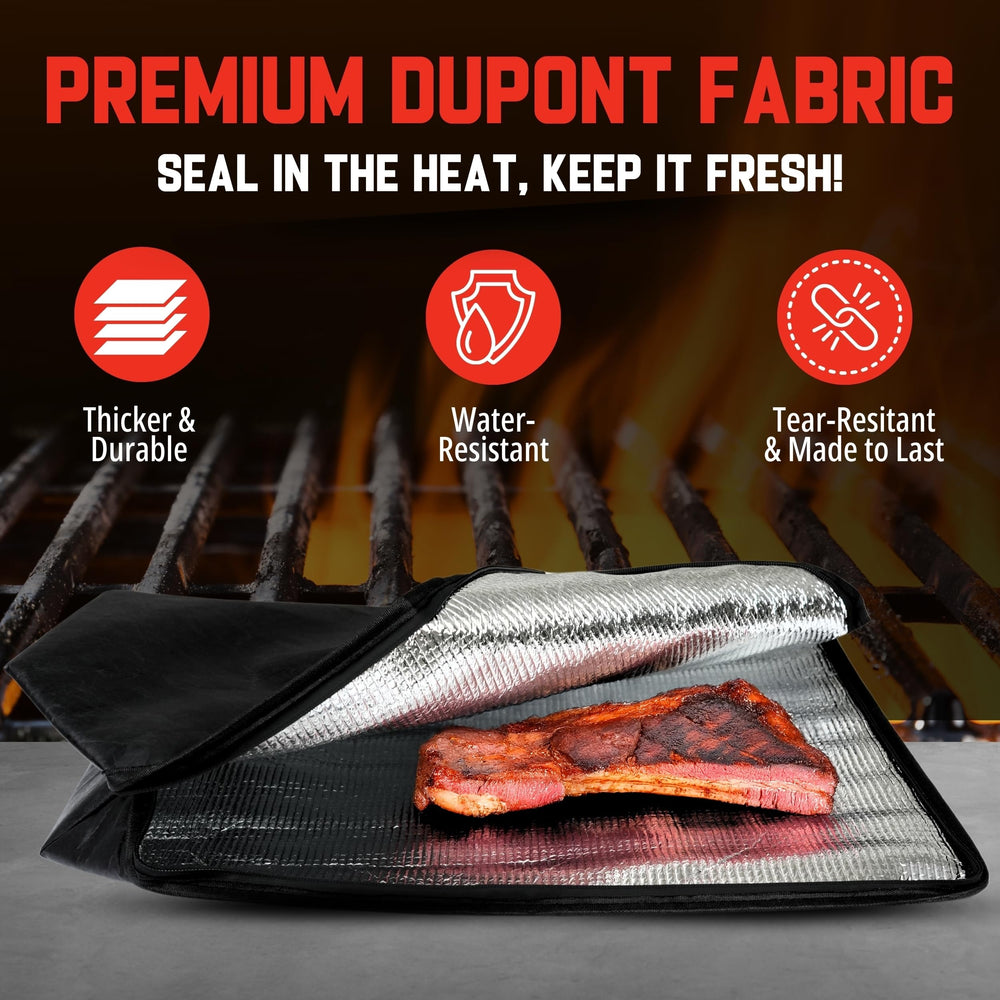 Brisket Blanket BBQ Blanket with large brisket inside