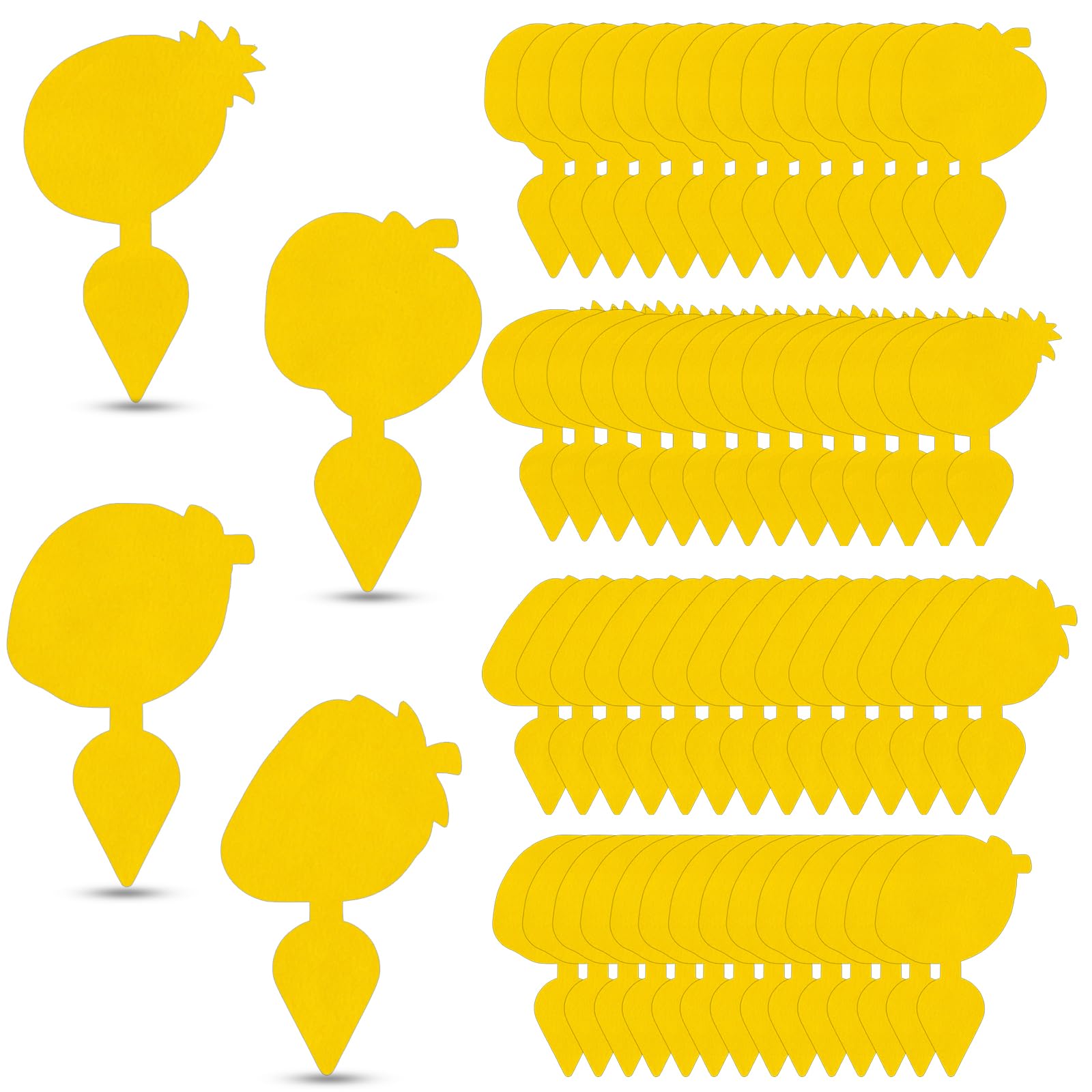 Briteen fruit fly traps in pineapple design front view