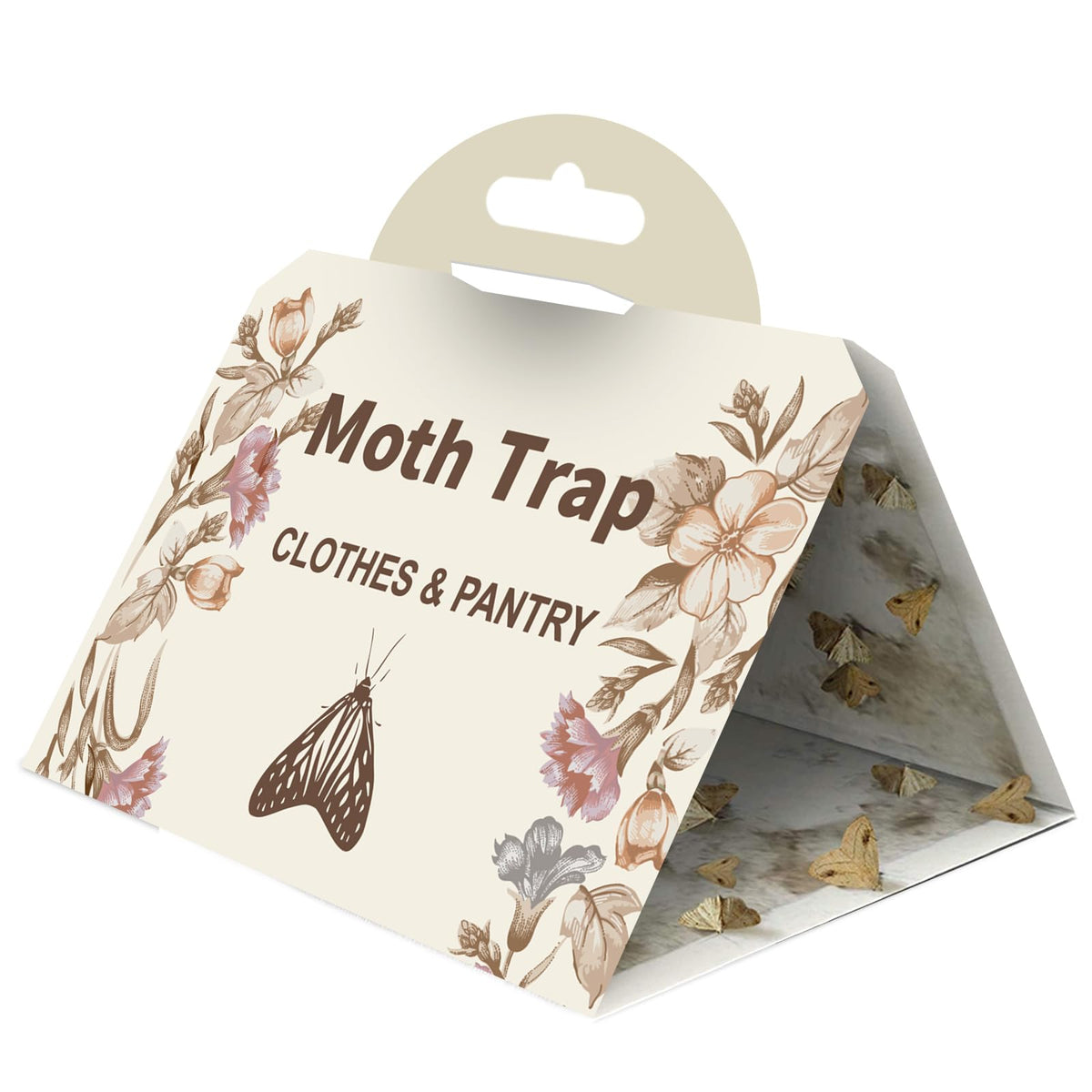 Briteen Moth Traps 10-Pack front view with sealed packaging
