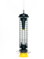 Brome Squirrel Solution 150 Bird Feeder side view showing chew-proof design