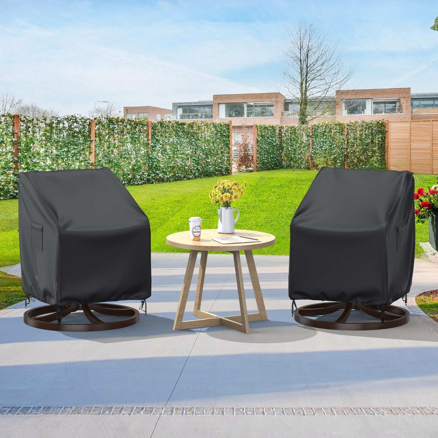 BROSYDA chair cover with air vents for circulation