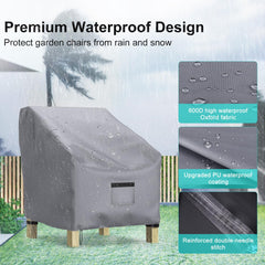 BROSYDA patio chair cover in packaging