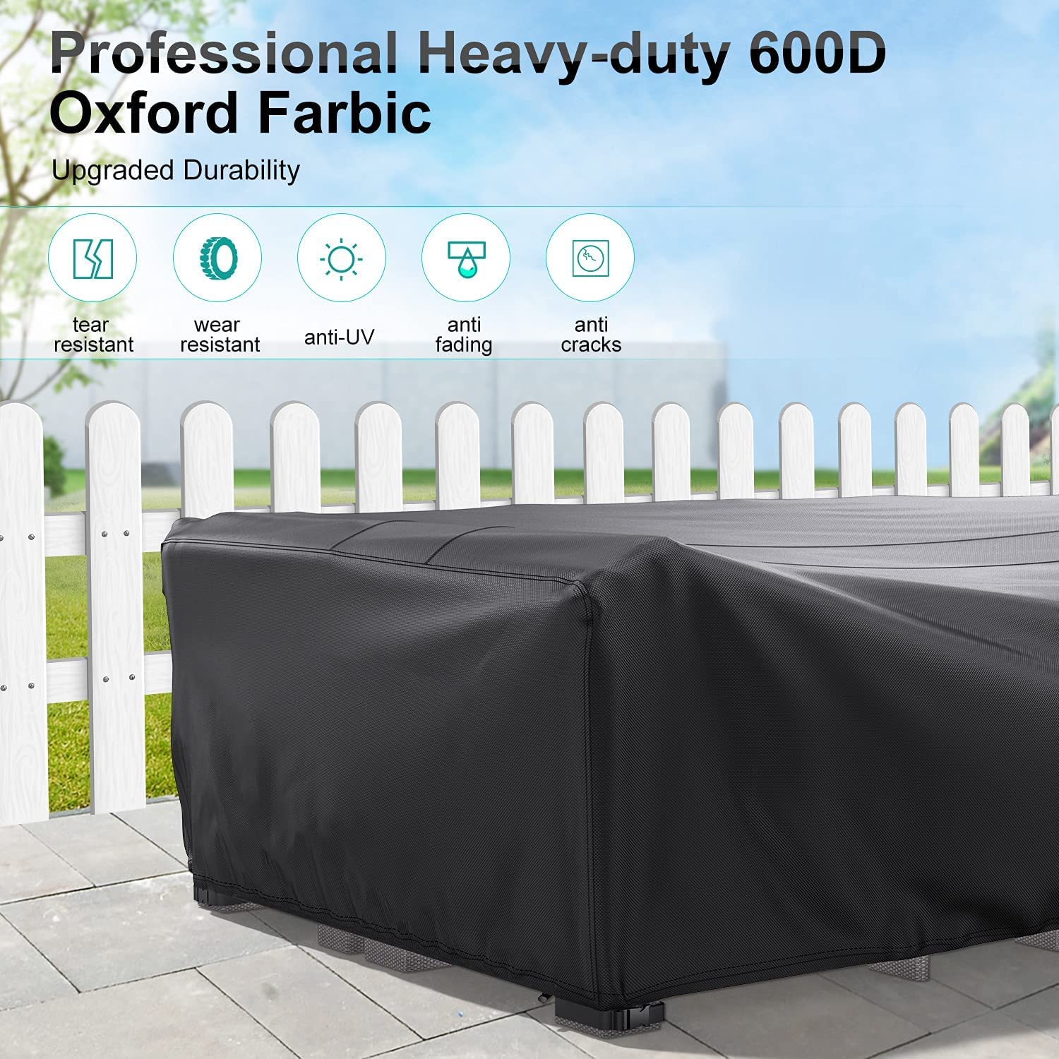BROSYDA Waterproof Cover showing stitching detail