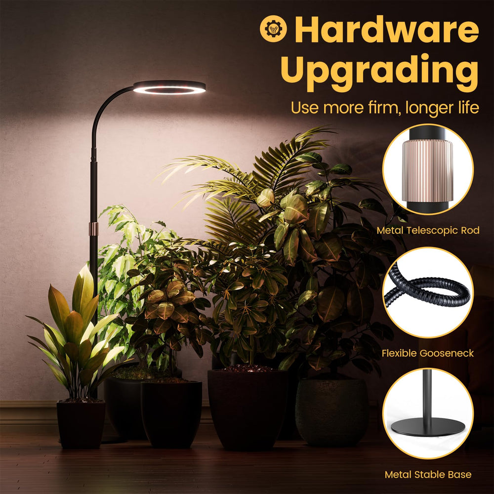 bseah Grow Light full spectrum LEDs close-up