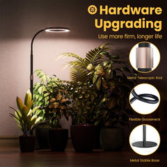 bseah Grow Light full spectrum LEDs close-up