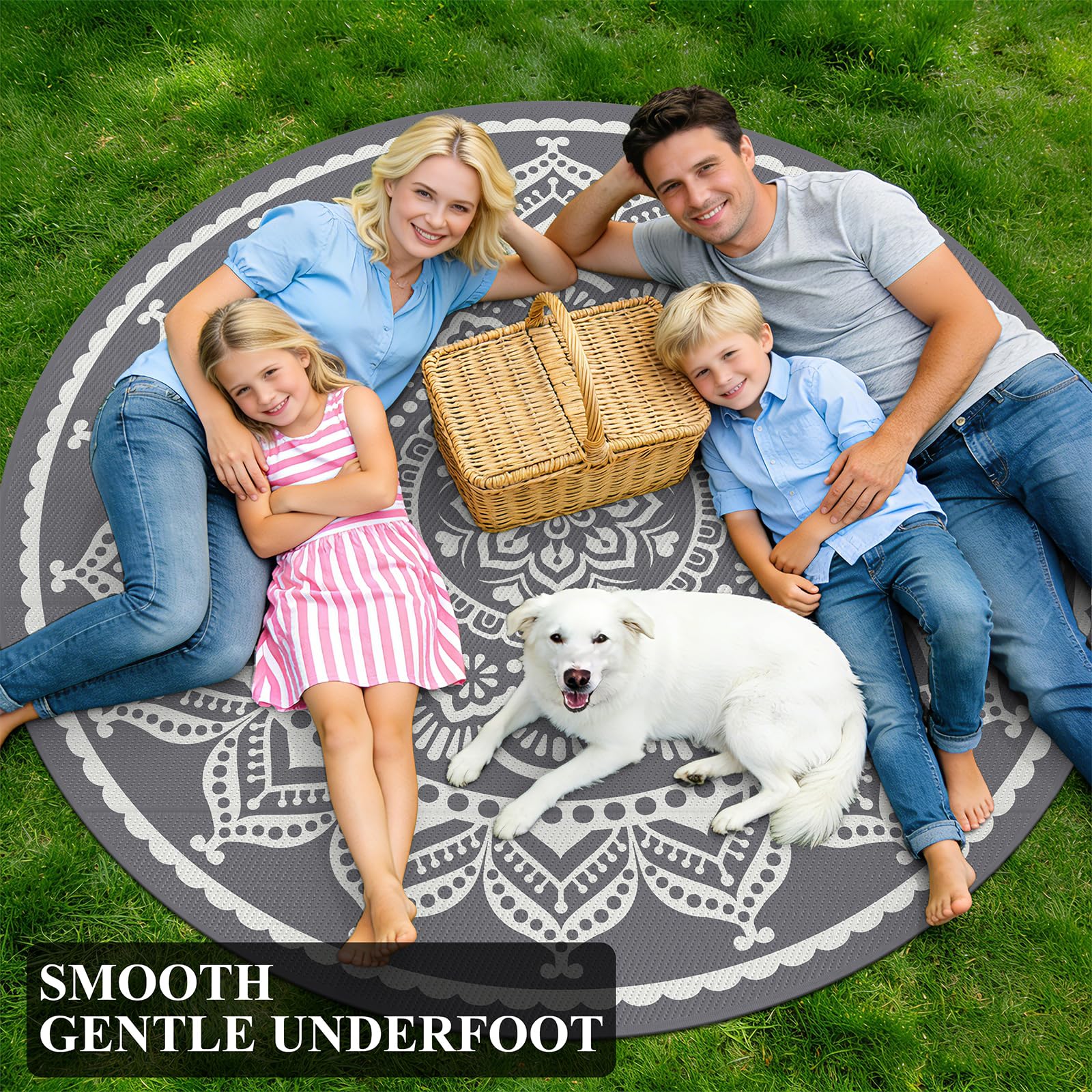 Bsmathom outdoor rug drying after cleaning