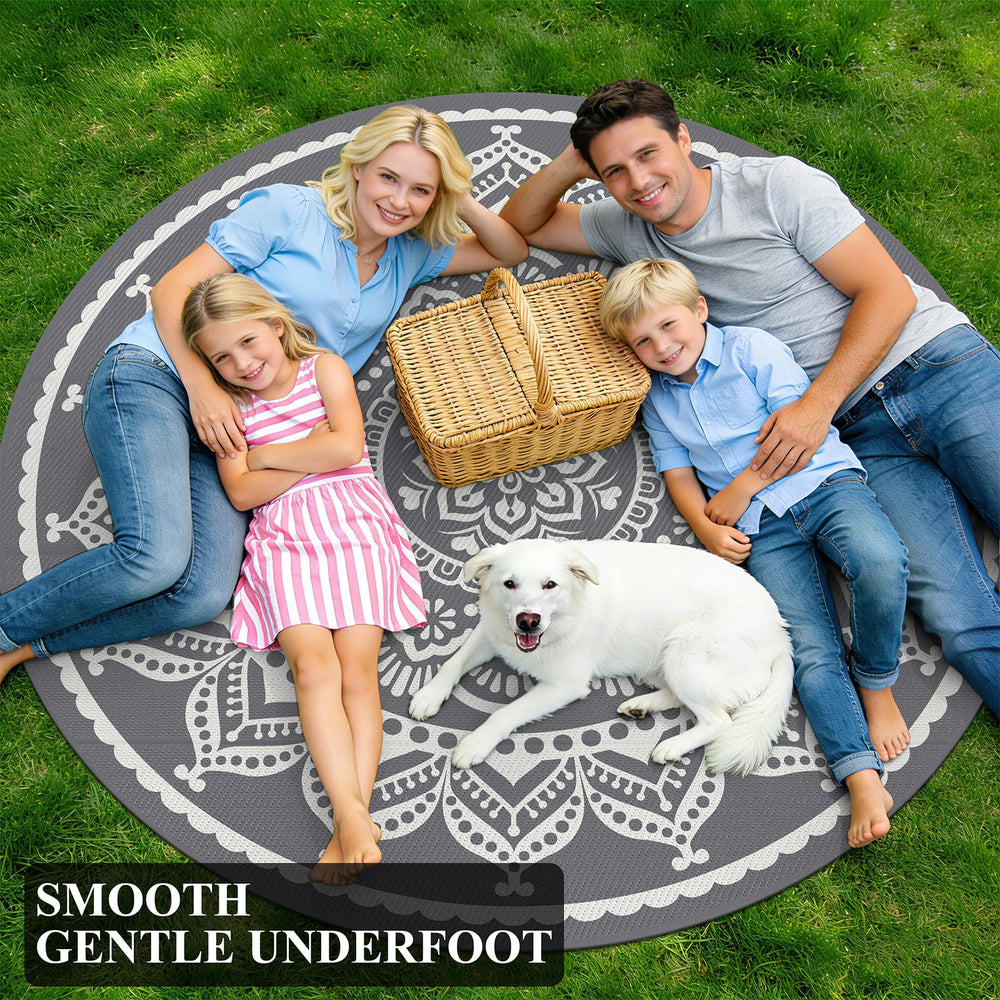 Bsmathom outdoor rug drying after cleaning