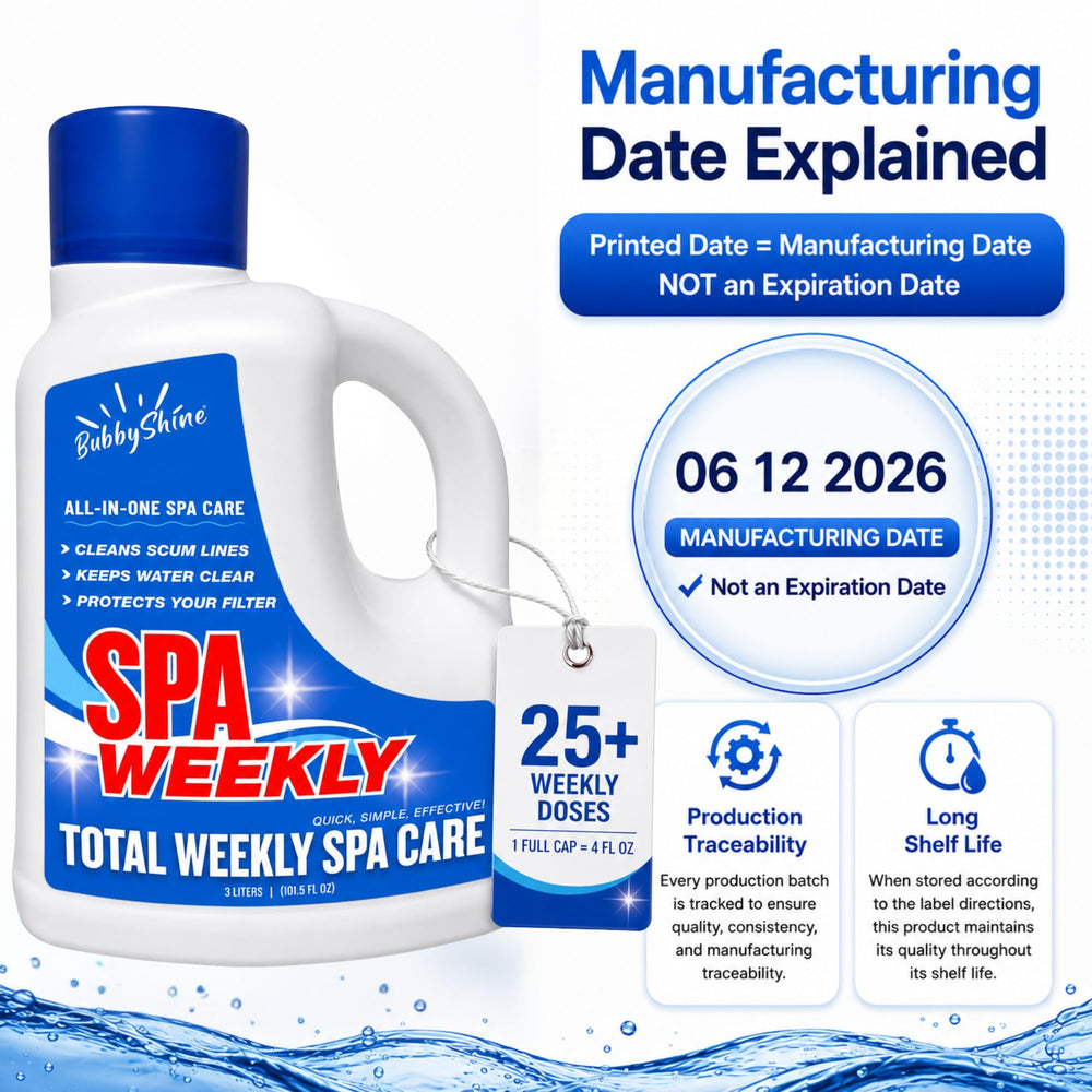 BubbyShine 5-in-1 product with safety warnings displayed