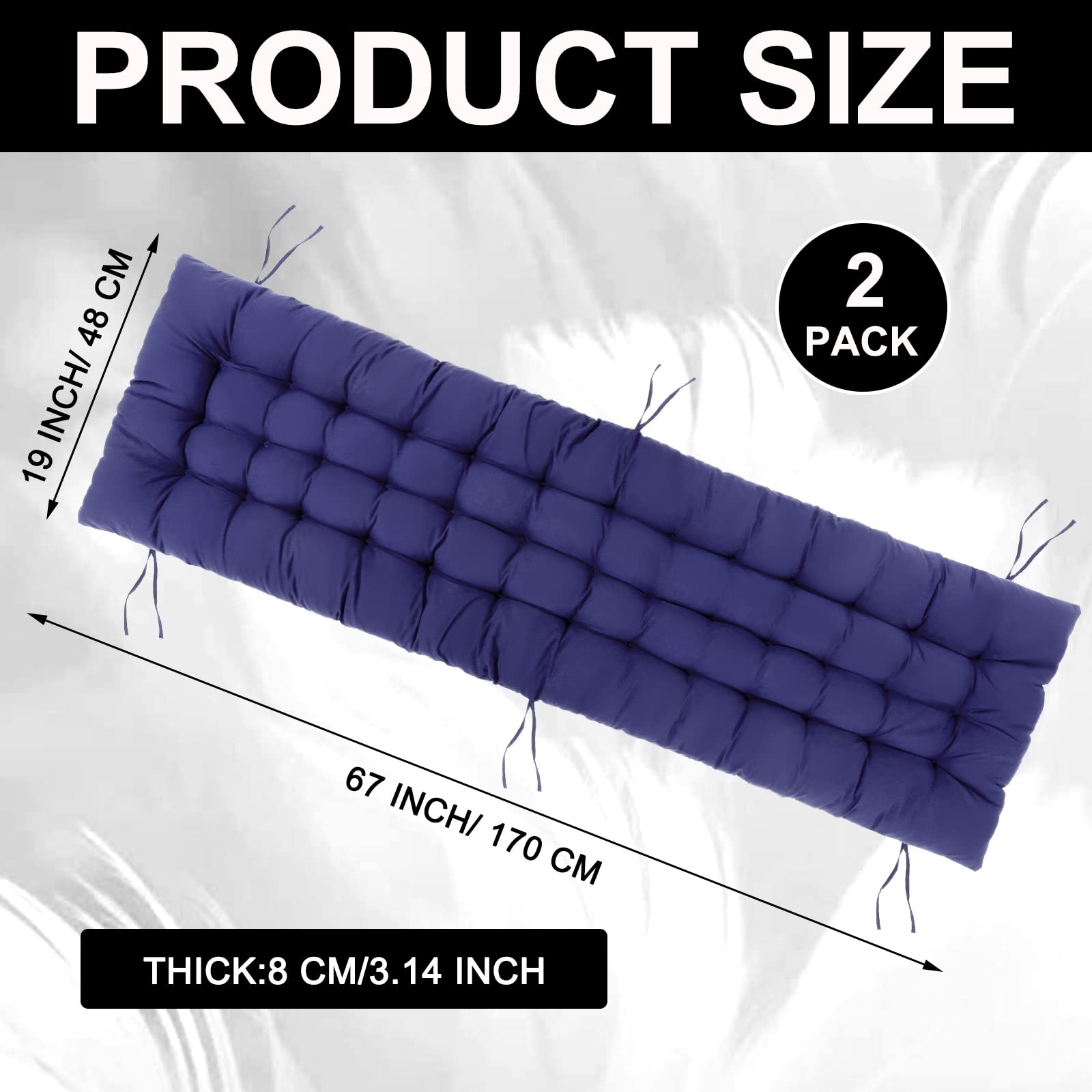 Bucherry Chaise Lounge Cushions showing soft brushed fabric