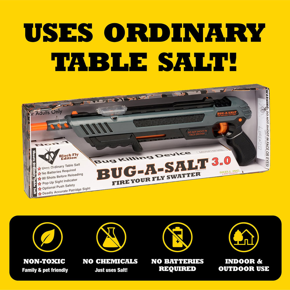BUG-A-SALT Black Fly 3.0 in action outdoors