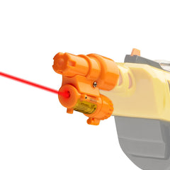 BUG-A-SALT Bug-Beam laser attachment front view in orange