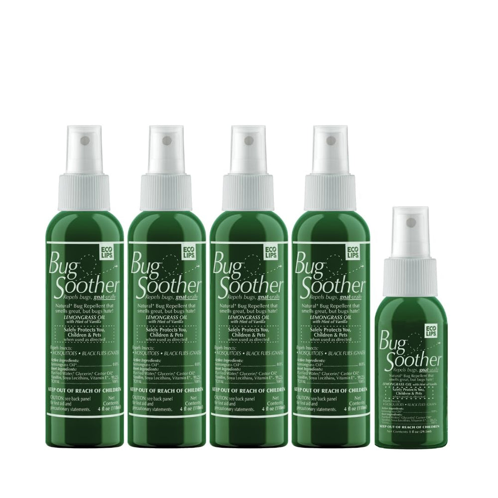 Bug Soother Natural Insect Repellent Spray, 2 oz bottle front view