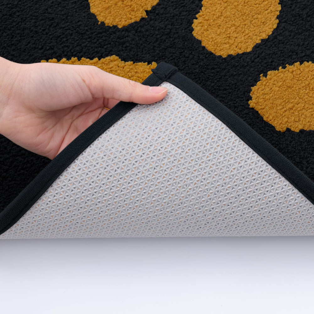Buganda Dog Door Mat 30x20 in an entryway setting