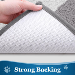 Buganda Dog Door Mat absorbing moisture and dirt
