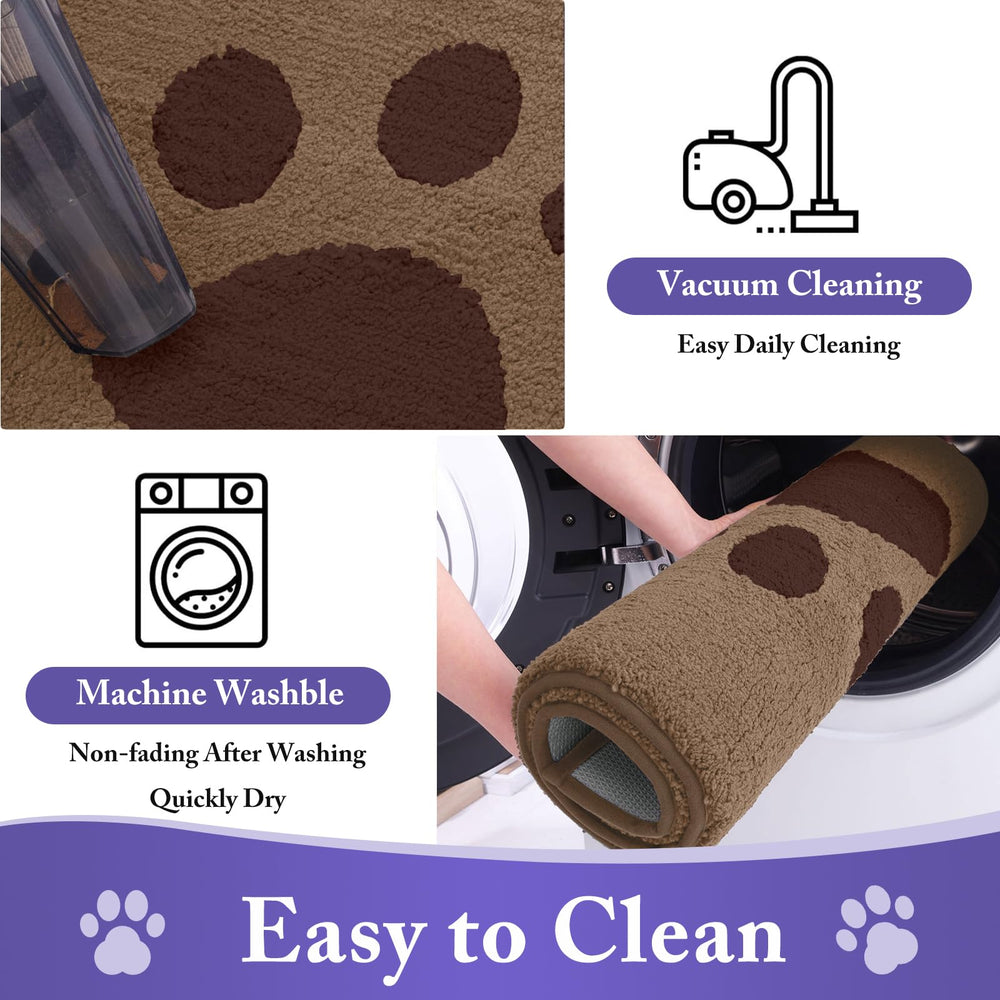 Buganda Dog Door Mat being machine washed for cleaning