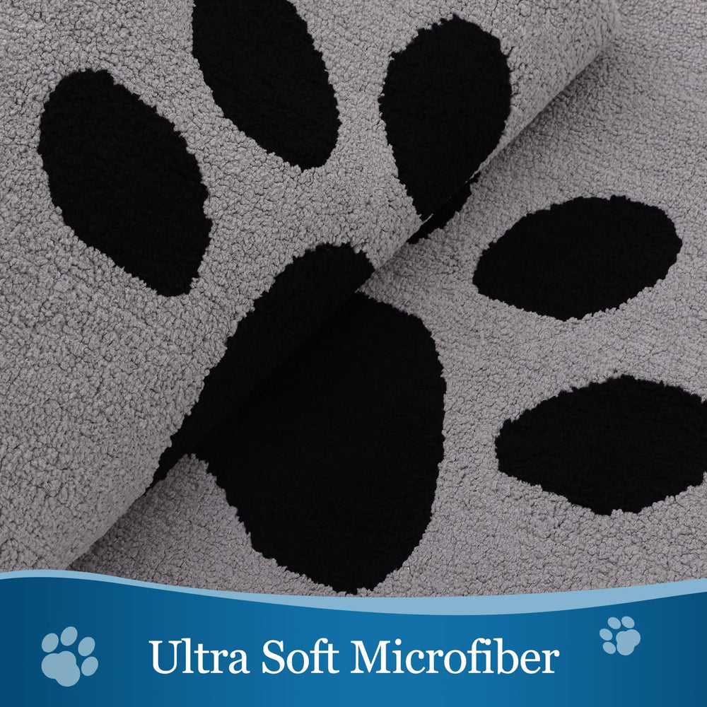 Buganda Dog Door Mat in a home entryway
