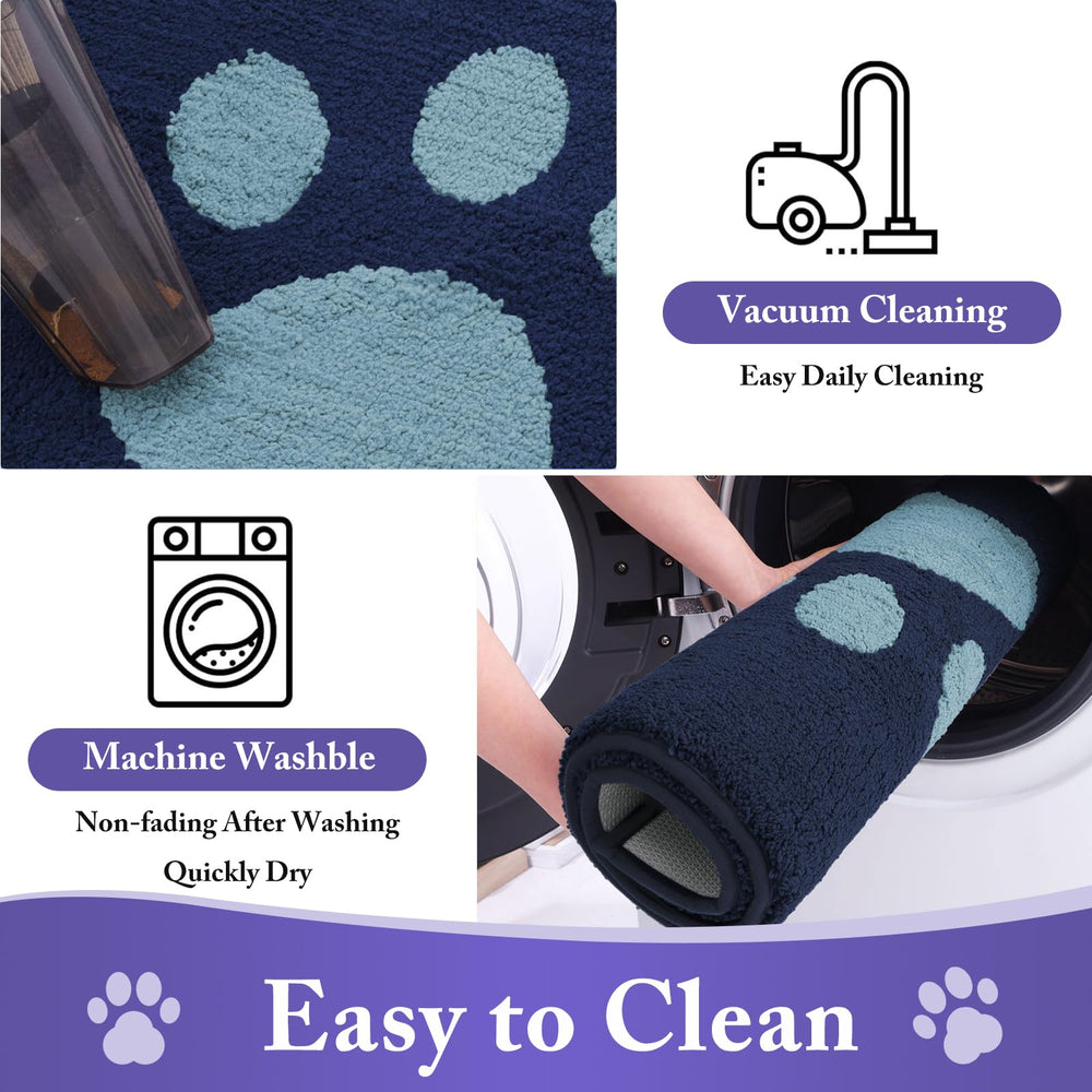 Buganda Dog Door Mat machine washable care instructions