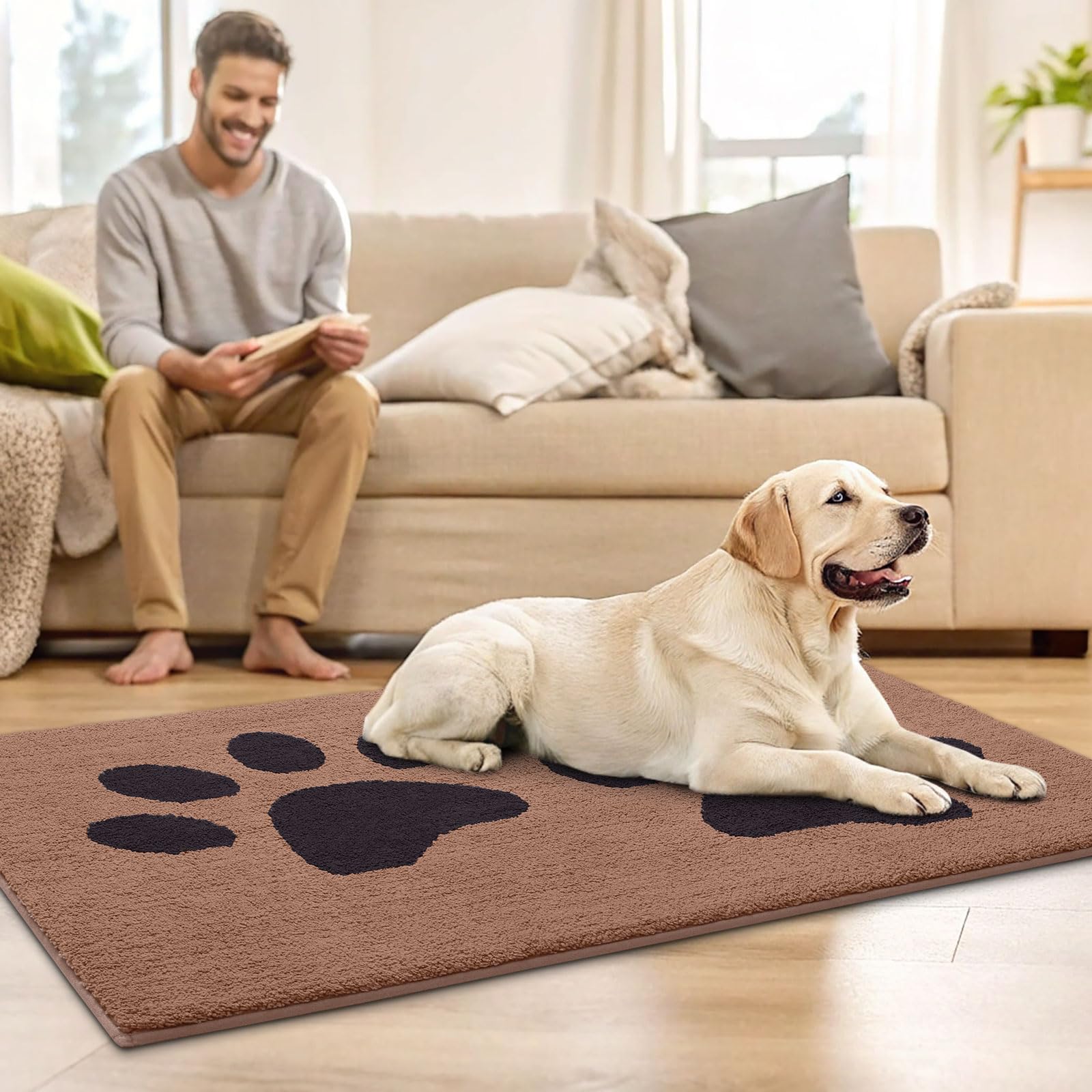 Buganda Dog Door Mat packaging display