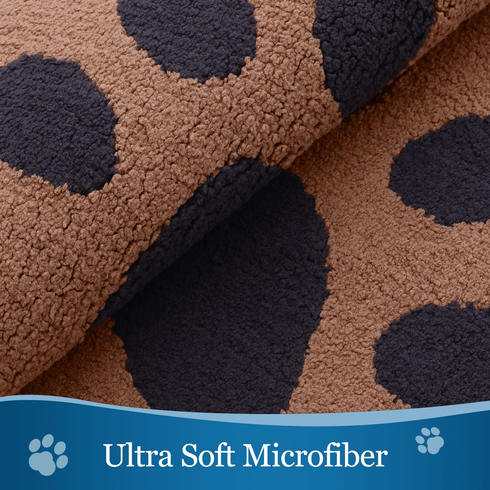 Buganda Dog Door Mat showing non-slip backing detail