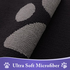 Buganda Dog Door Mat side view showing thickness