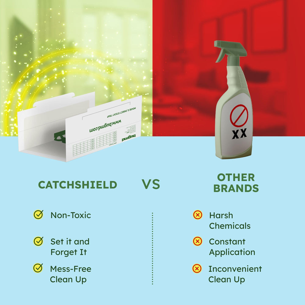 BugMD CatchShield Sticky Trap packaging details