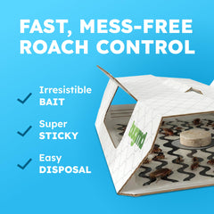 BugMD cockroach trap setup instructions