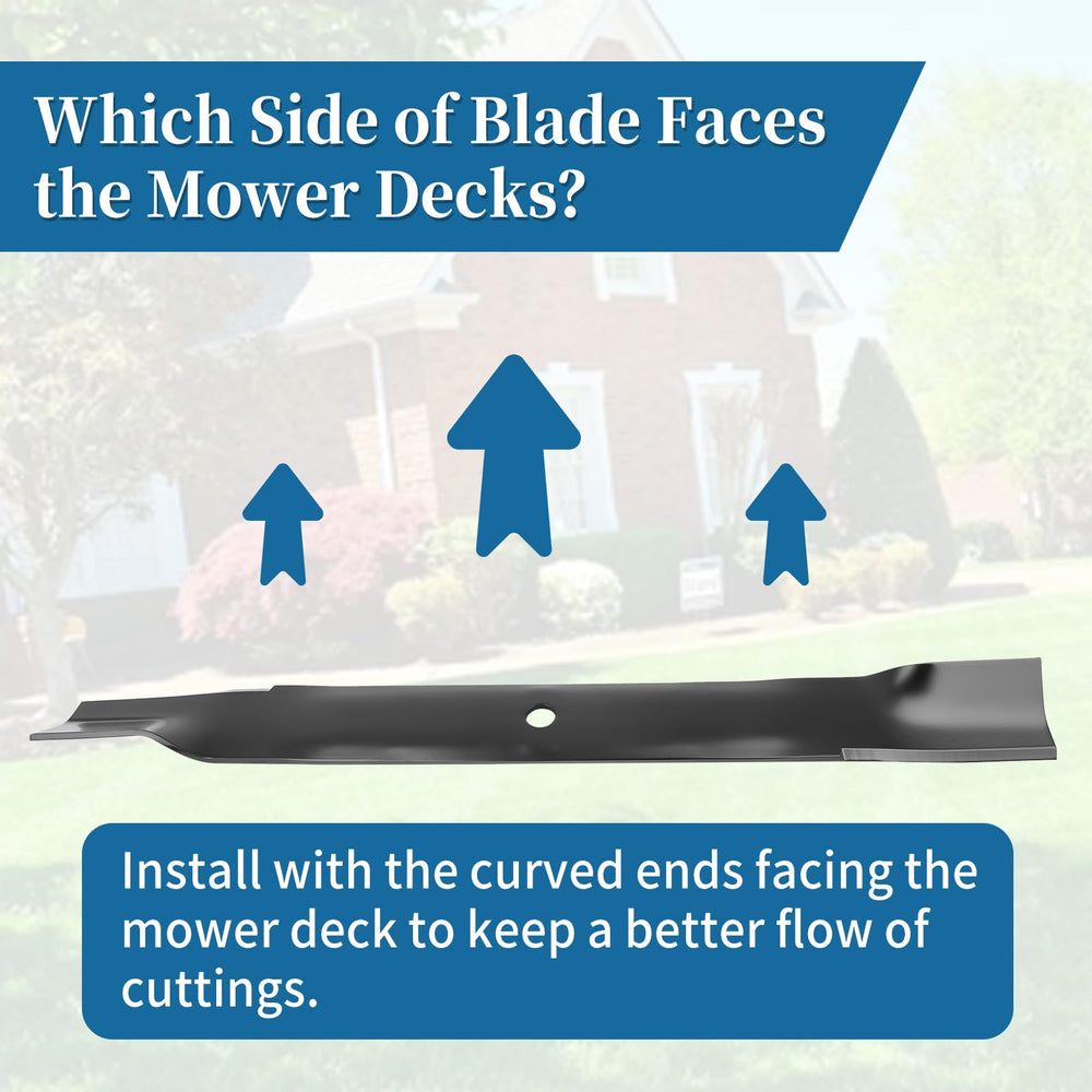 Bularie mower blades installation process with tools