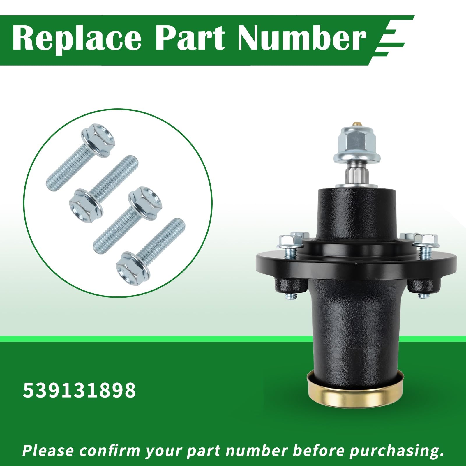 Bularie spindle assembly height measurement