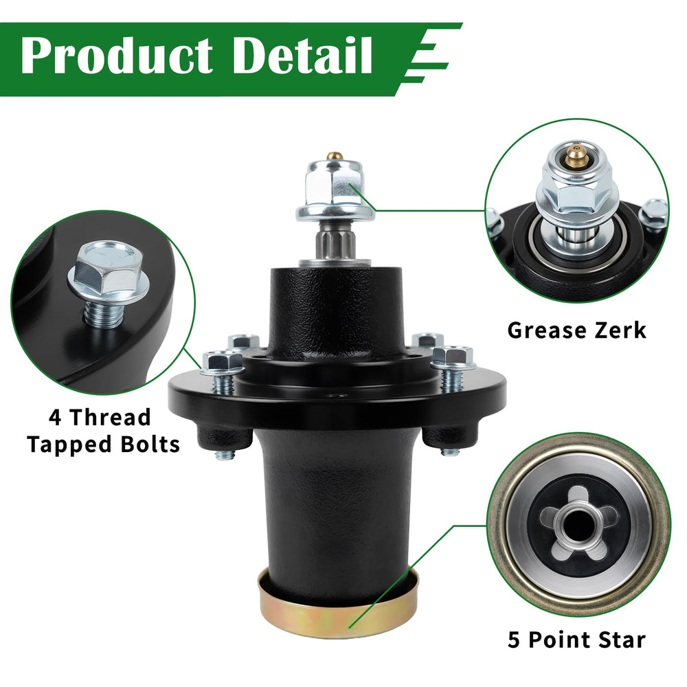 Bularie spindle assembly packaging