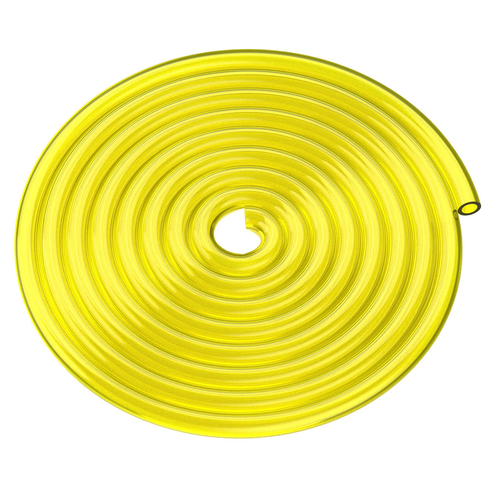 Bullwall 10-feet fuel line hose yellow front view