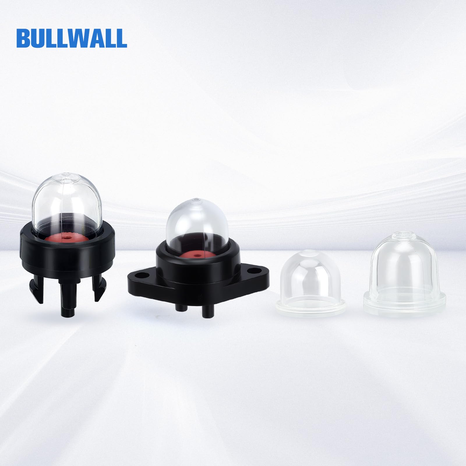 Bullwall primer bulb dimensions with ruler for size reference