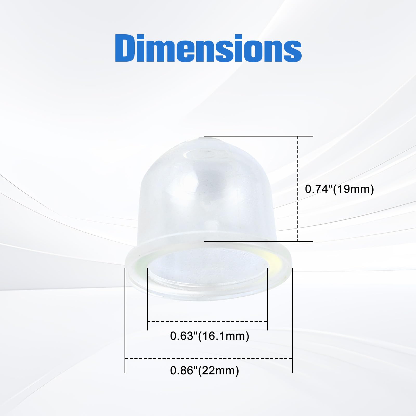 Bullwall primer bulb size comparison
