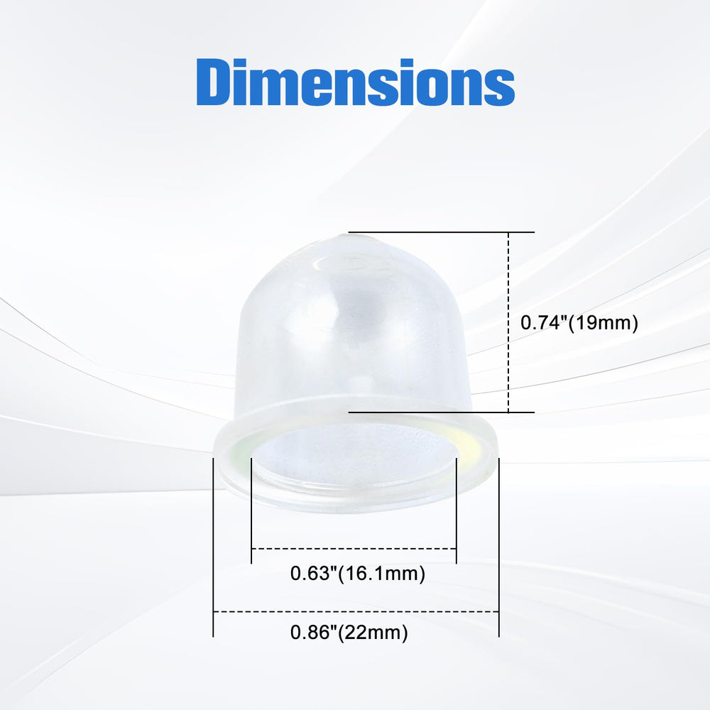 Bullwall primer bulb size comparison