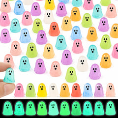 BuQiuRen Halloween mini ghost figures assorted colors