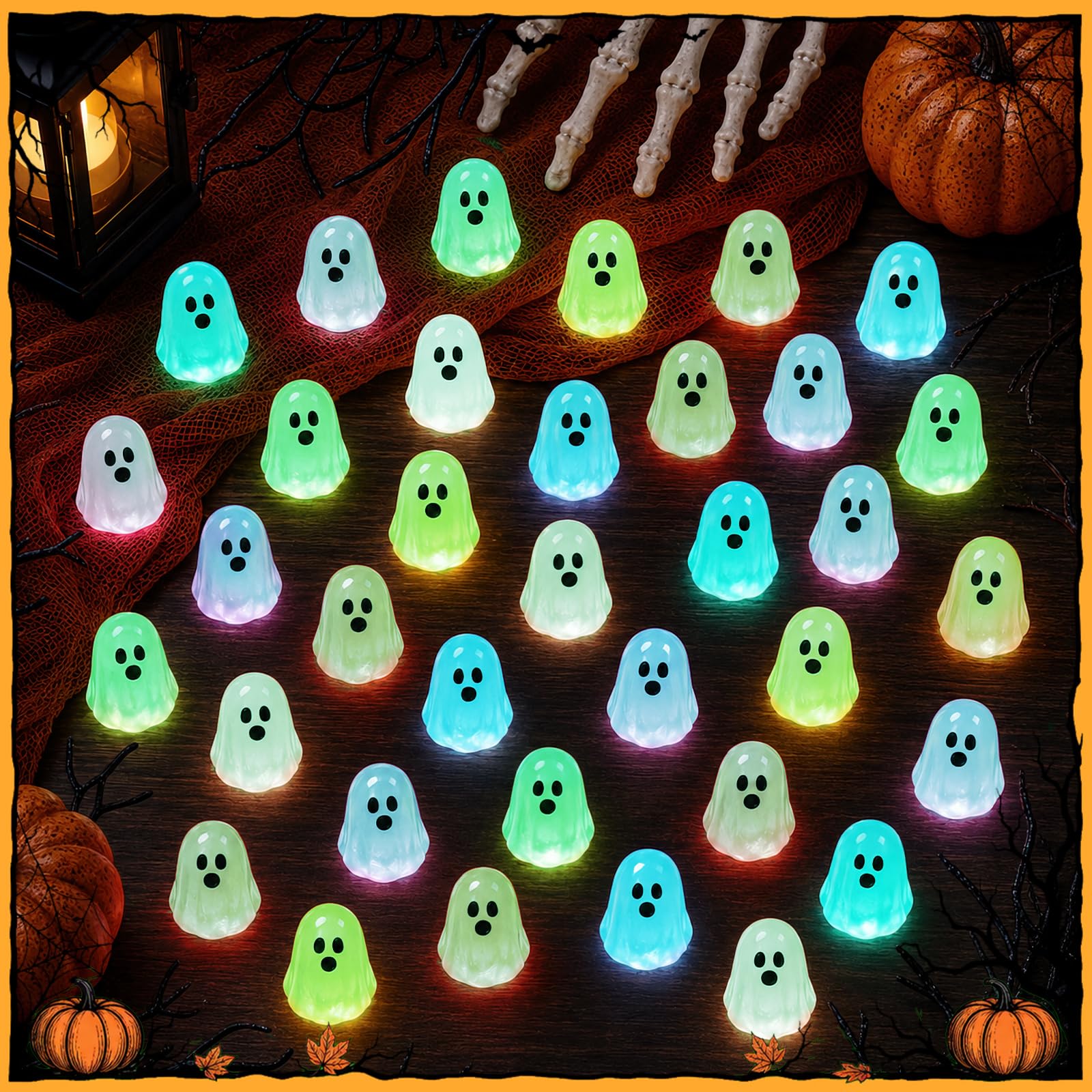 BuQiuRen mini ghost figures in an aquarium decoration
