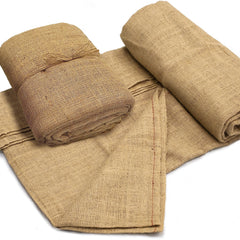 Burloptuous 40 x 30 ft burlap fabric roll in beige color