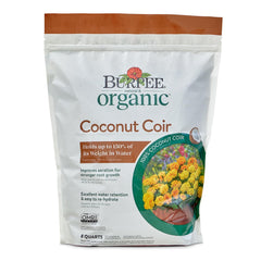 Burpee Organic Coconut Coir 8 quart bag front view