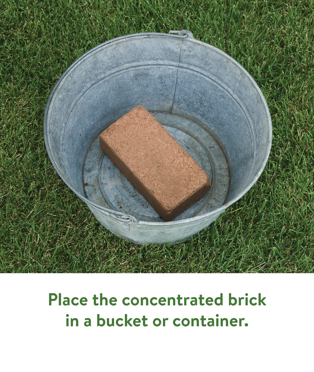 Burpee Organic Coconut Coir Seed Starting Mix in garden setting