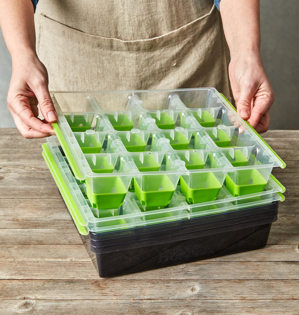 Burpee SuperSeed tray being cleaned in a dishwasher