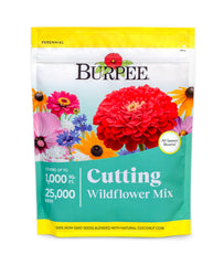 Burpee Wildflower Seeds Cutting Mix bag front view