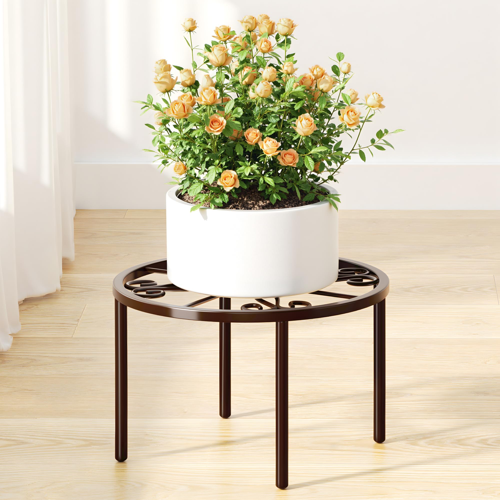 bussdis Plant Stand portable design, easy to carry
