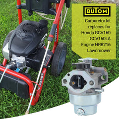 Butom GCV160 carburetor with air filter and spark plug