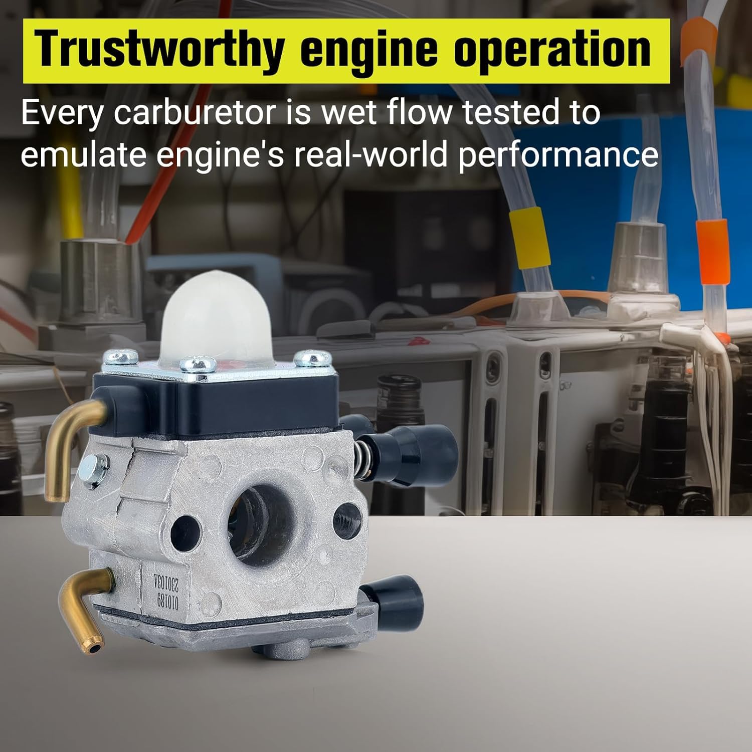 Butom HS45 Carburetor components overview
