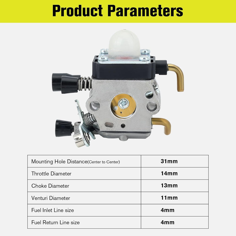 Butom HS45 Carburetor mounted on Stihl tool