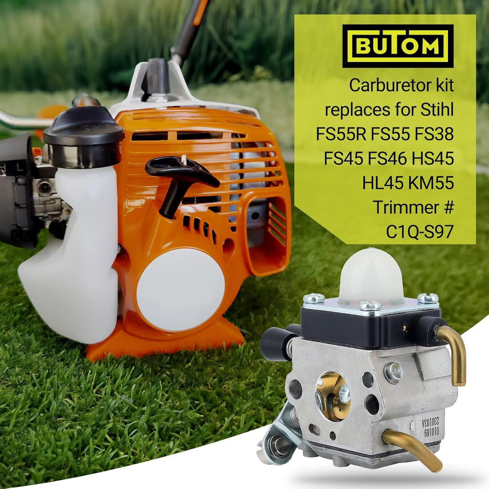Butom HS45 Carburetor side view